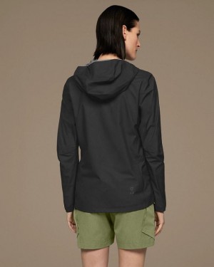 Chamarras On Running Impermeables Anorak Mujer Negros | On_MX8288