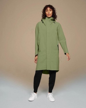 Chamarras On Running Parka Mujer Verde Oliva | On_MX9011