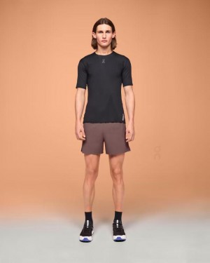 Short On Running Ultra Hombre Marrom | On_MX8138