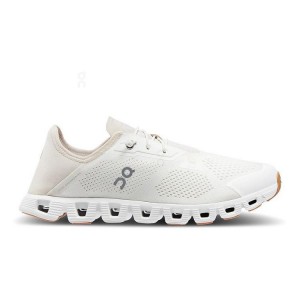 Tenis On Running Cloud 5 Coast Hombre Blancos Beige | On_MX8369