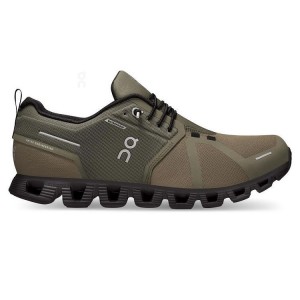 Tenis On Running Cloud 5 Impermeables Hombre Verde Oliva | On_MX8479