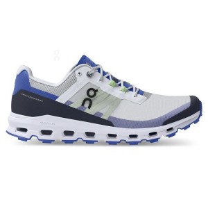 Tenis Trail Running On Running Cloudvista Hombre Grises Azul Rey | On_MX8356