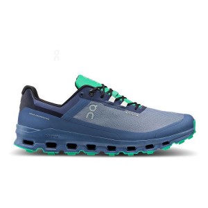 Tenis de Senderismo On Running Cloudvista Impermeables Hombre Azules | On_MX8645