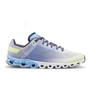 Tenis para Correr On Running Cloudflow Mujer Azules Verdes | On_MX8935