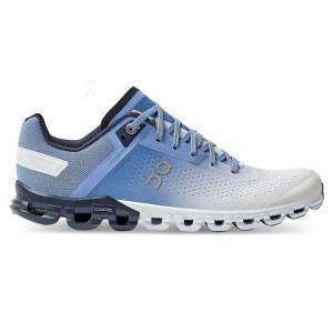 Tenis para Correr On Running Cloudflow Mujer Blancos Azules | On_MX8993