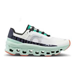 Tenis para Correr On Running Cloudmonster Mujer Turquesa Blancos | On_MX8960