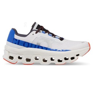 Tenis para Correr On Running Cloudmonster Mujer Blancos Azules | On_MX8443