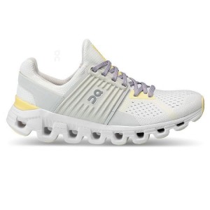 Tenis para Correr On Running Cloudswift Mujer Blancos Amarillos | On_MX8269