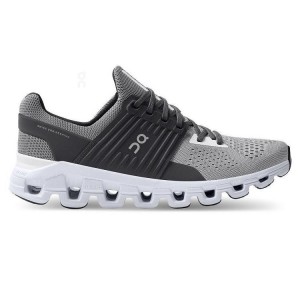 Tenis para Correr On Running Cloudswift Hombre Grises Negros | On_MX9024