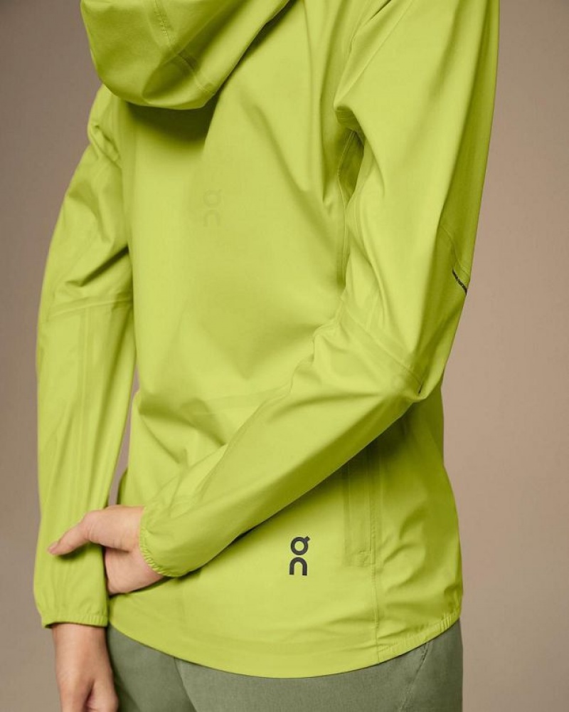 Chamarras On Running Impermeables Anorak Mujer Verdes | On_MX8693