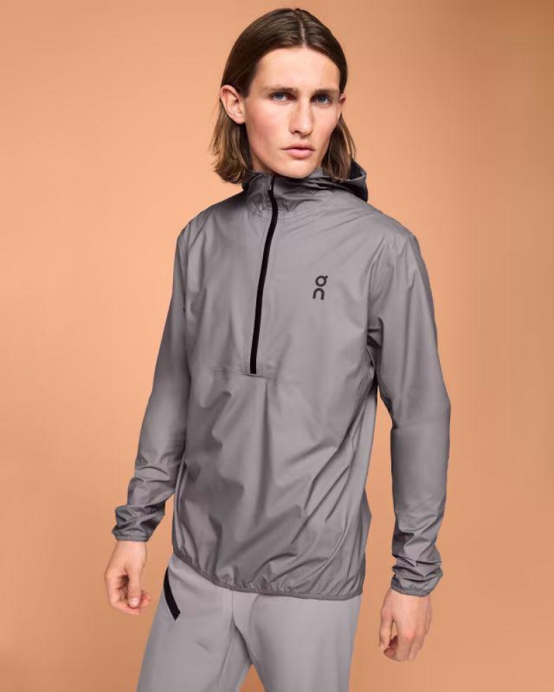 Chamarras On Running Impermeables Anorak Hombre Grises | On_MX9051