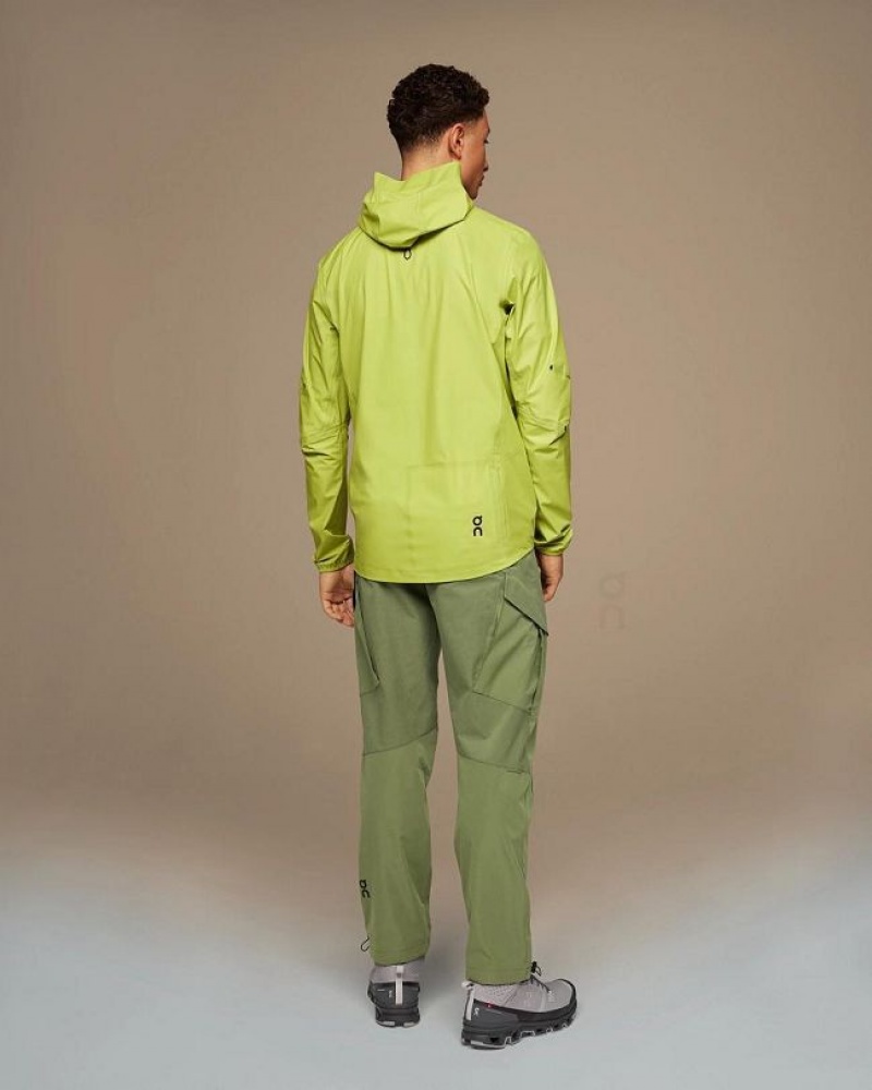 Chamarras On Running Impermeables Anorak Hombre Verdes | On_MX8378