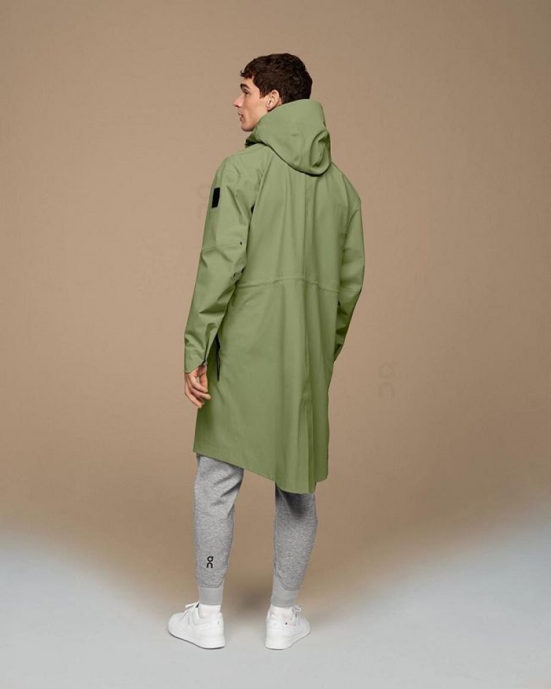 Chamarras On Running Parka Hombre Verde Oliva | On_MX8636