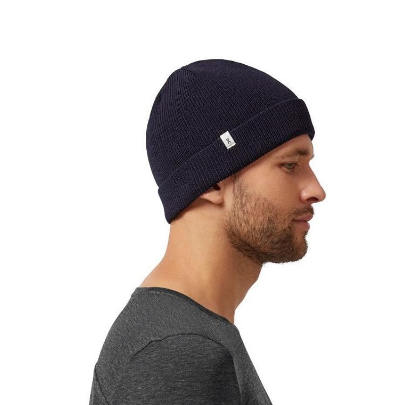 Gorro On Running Merino Hombre Azul Marino | On_MX8667