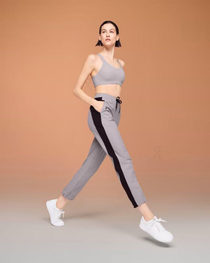 Pantalones On Running Pista Mujer Grises | On_MX8734