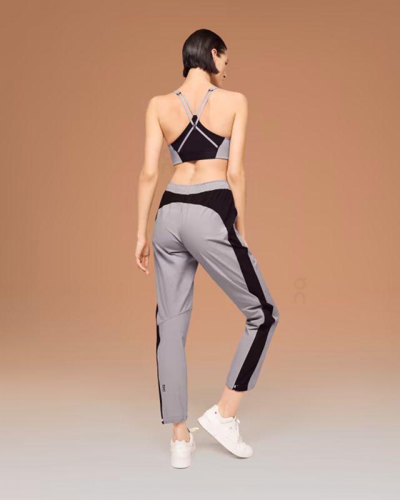 Pantalones On Running Pista Mujer Grises | On_MX8734