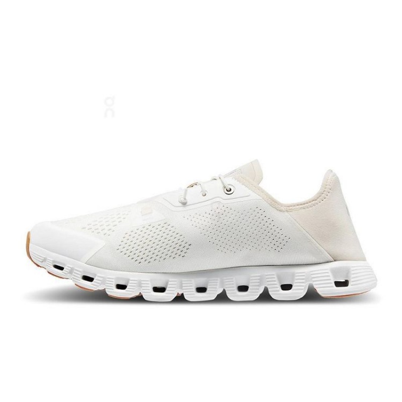 Tenis On Running Cloud 5 Coast Hombre Blancos Beige | On_MX8369