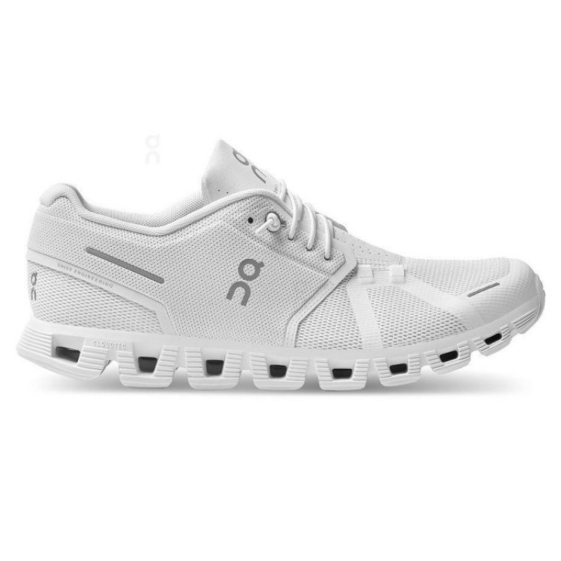 Tenis On Running Cloud 5 Hombre Blancos | On_MX8599