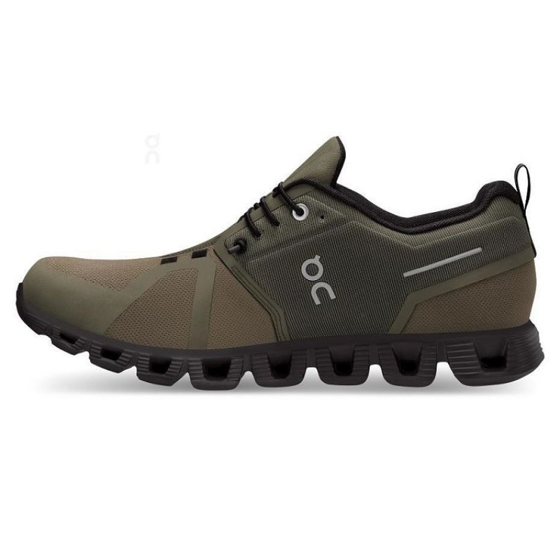 Tenis On Running Cloud 5 Impermeables Hombre Verde Oliva | On_MX8479