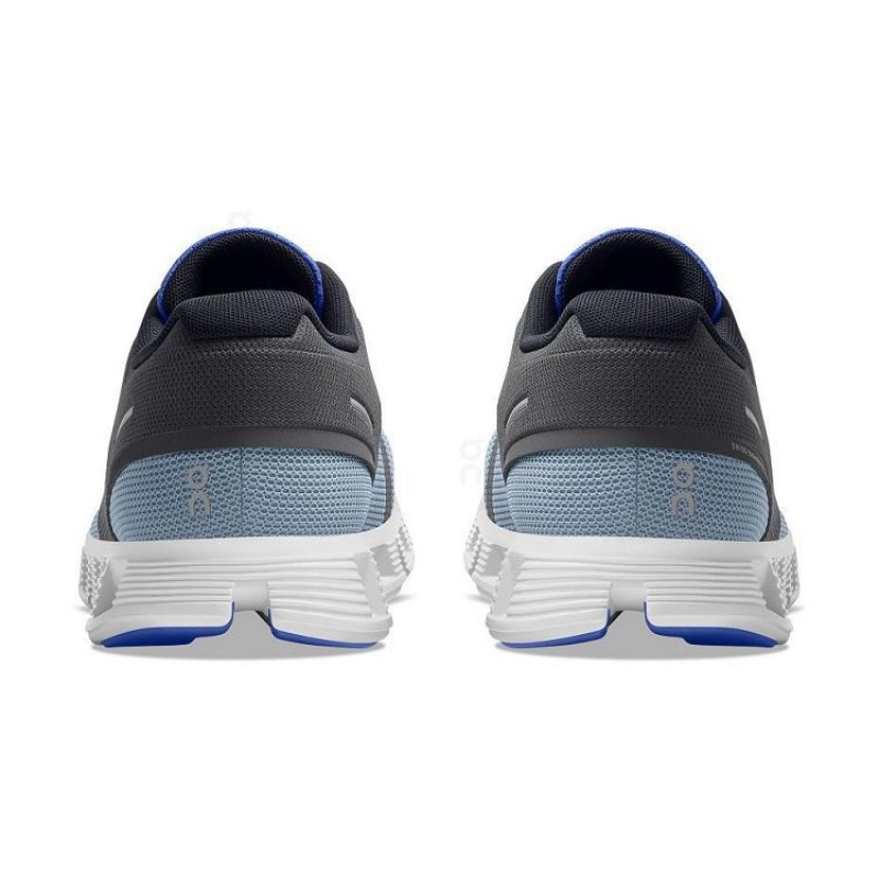 Tenis On Running Cloud 5 Push Hombre Grises Azules | On_MX8458