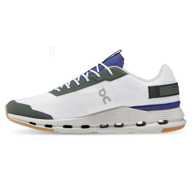 Tenis On Running Cloudnova Form Hombre Blancos Verdes | On_MX8064