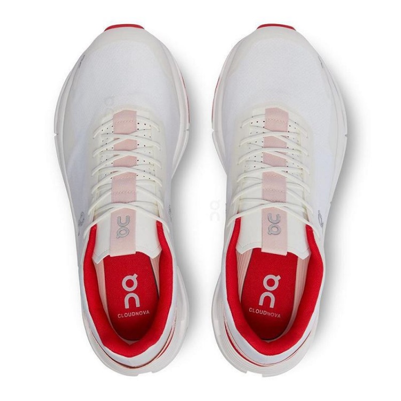 Tenis On Running Cloudnova Form Hombre Blancos Rojos | On_MX8045