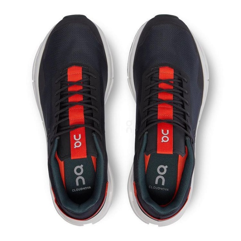 Tenis On Running Cloudnova Form Hombre Negros Rojos | On_MX8025