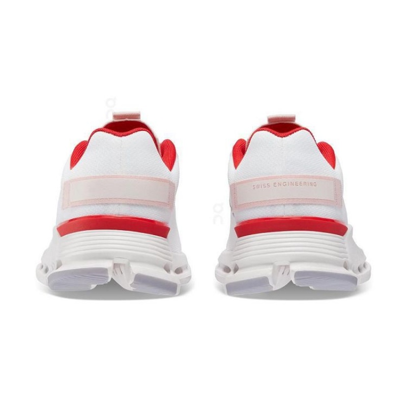 Tenis On Running Cloudnova Form Mujer Blancos Rojos | On_MX8239