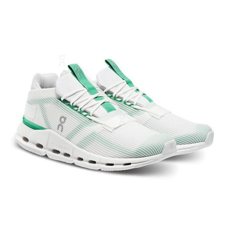 Tenis On Running Cloudnova Void Hombre Blancos Verdes | On_MX8124