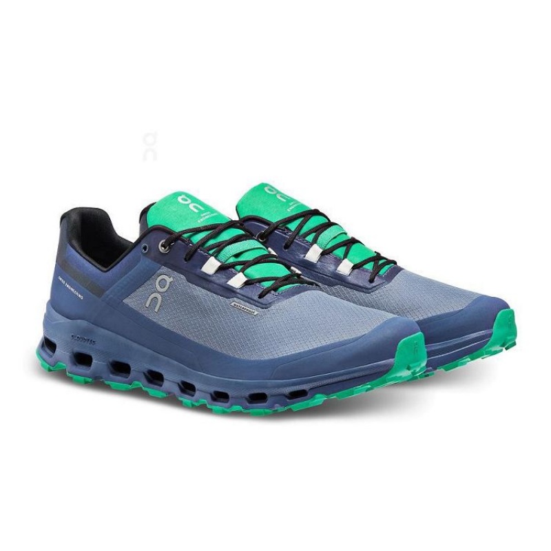 Tenis Trail Running On Running Cloudvista Impermeables Hombre Azules | On_MX8005