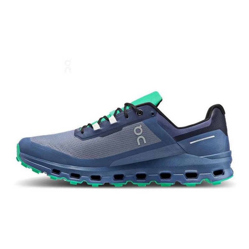 Tenis Trail Running On Running Cloudvista Impermeables Hombre Azules | On_MX8005