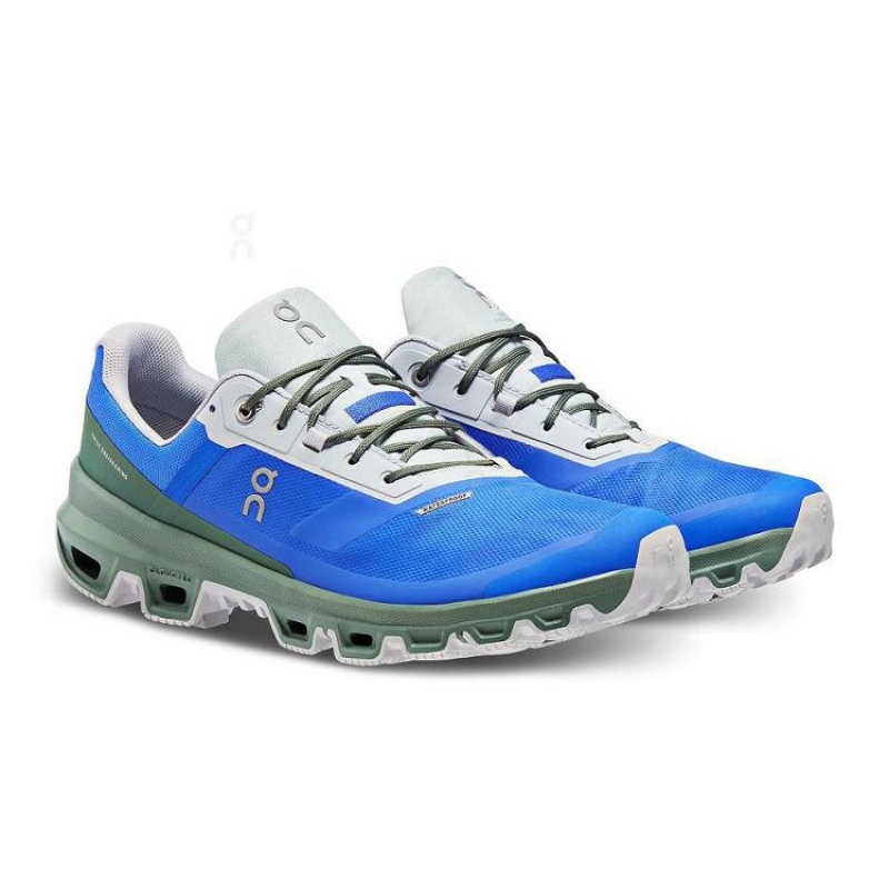 Tenis de Senderismo On Running Cloudventure Impermeables Hombre Azules | On_MX9072