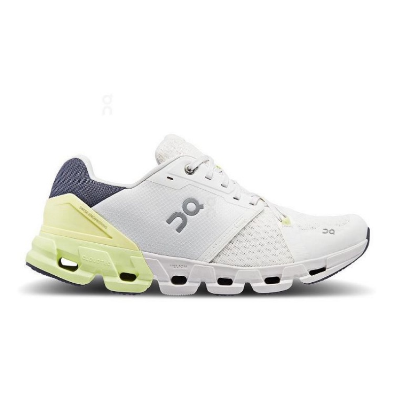 Tenis para Correr On Running Cloudflyer 4 Hombre Blancos Amarillos | On_MX8748