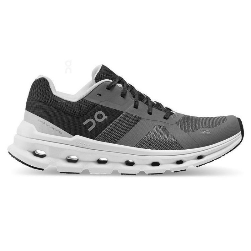 Tenis para Correr On Running Cloudrunner Mujer Grises Oscuro | On_MX8450