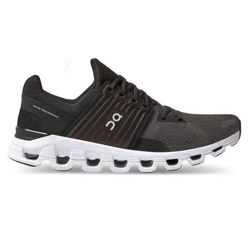 Tenis para Correr On Running Cloudswift Hombre Grises Oscuro | On_MX8524